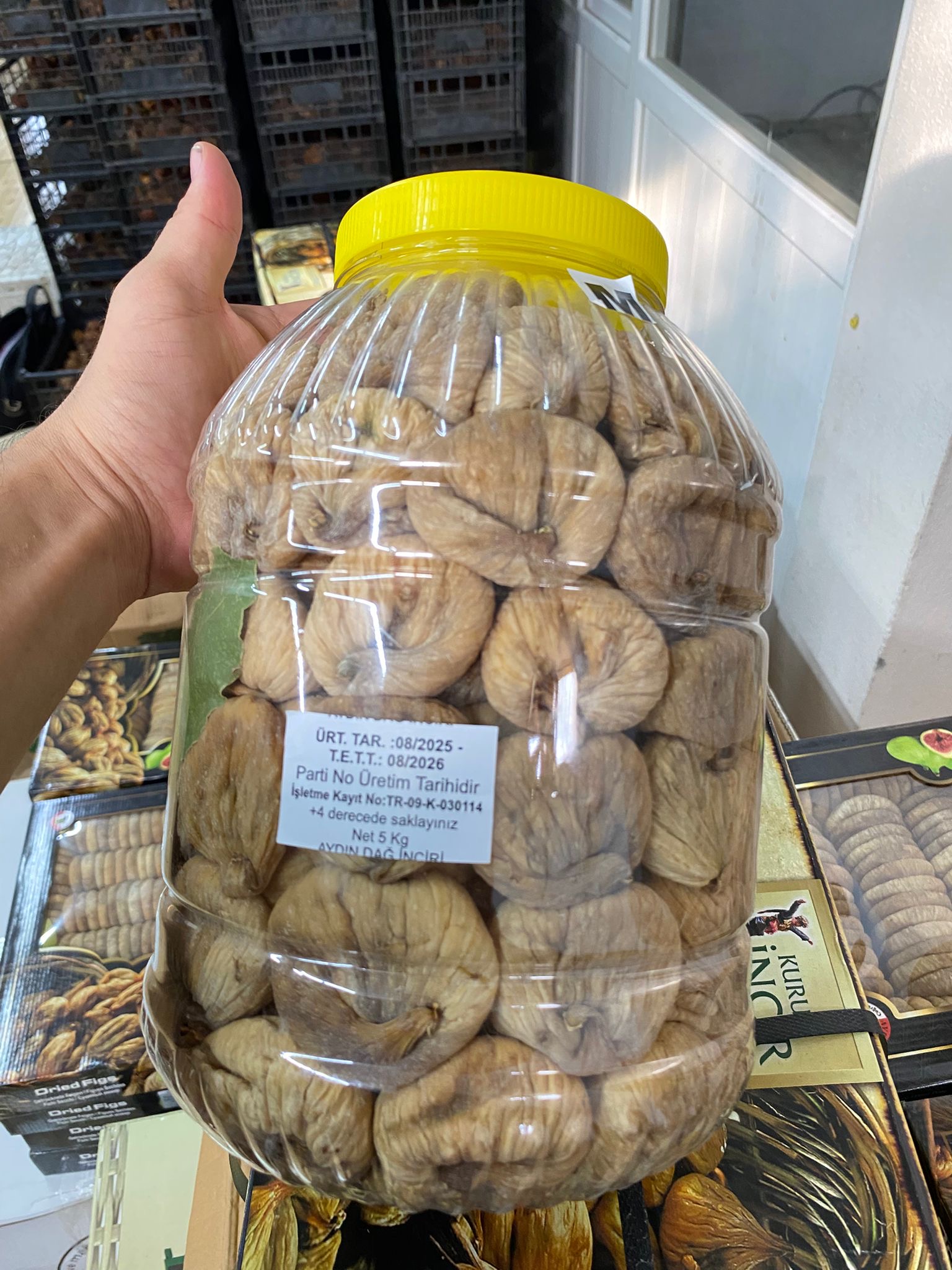 5 kg bidonda incir jumbo