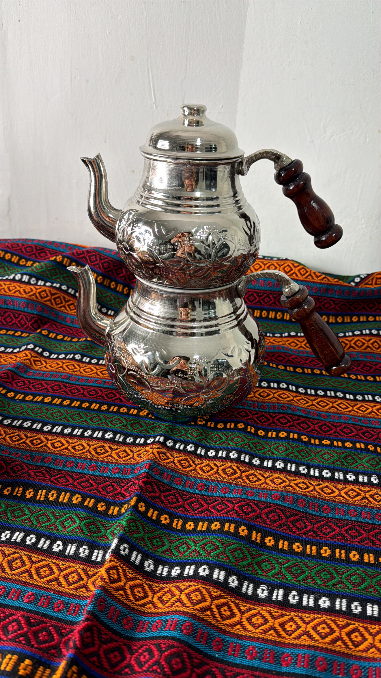 Çaydanlık büyük boy bakır