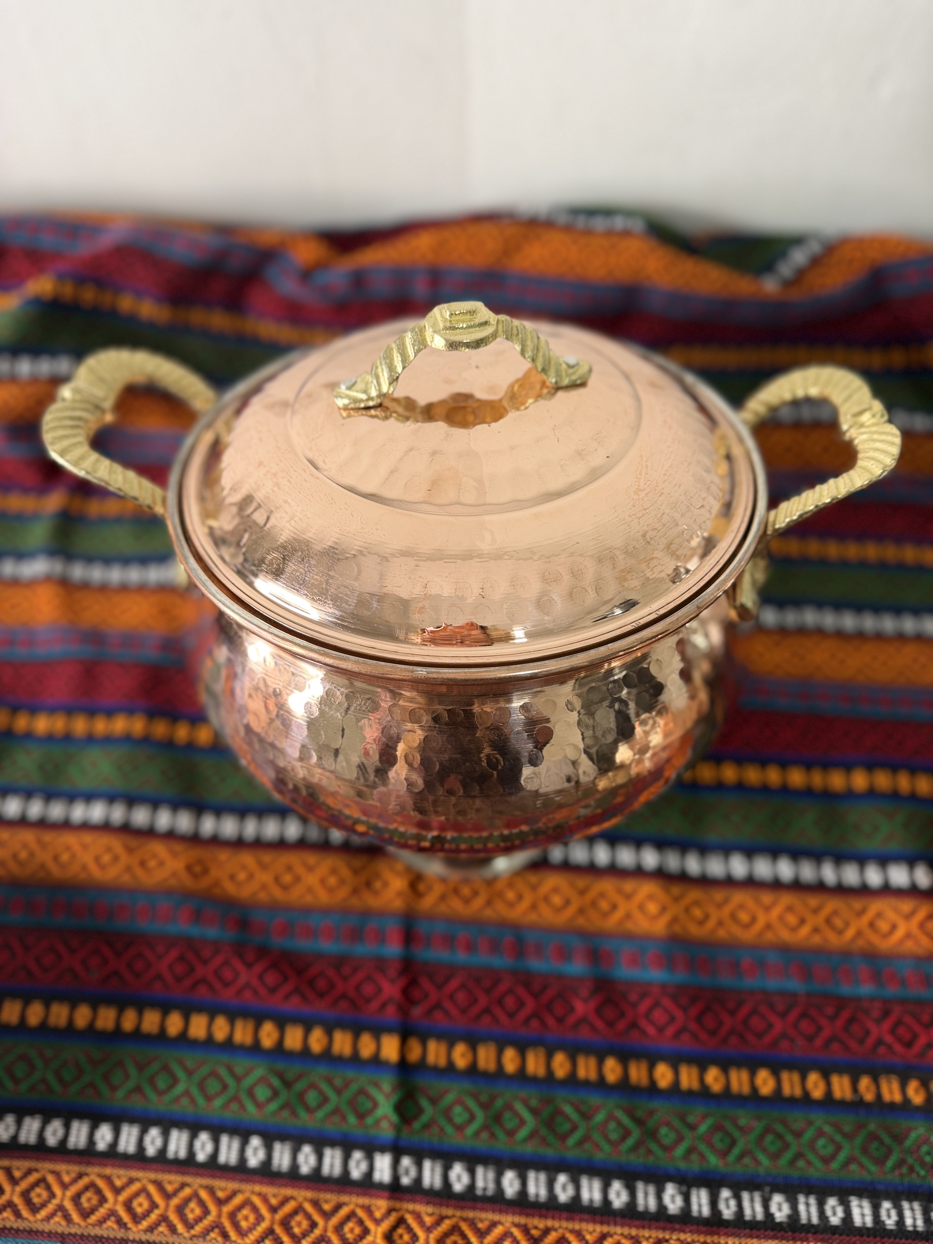 Bakır tencere 4,5 kg lık